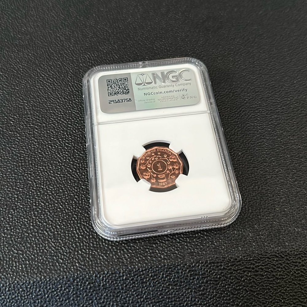NGC 1 Shilling Uganda 1987